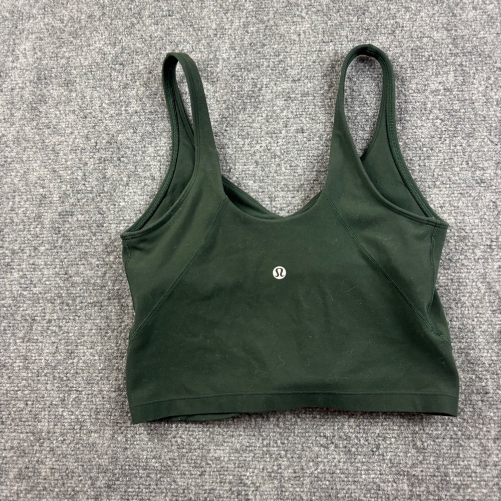 LULULEMON Women’s Green Align Tank Top Athletic top size: 6 - Picture 2 of 7